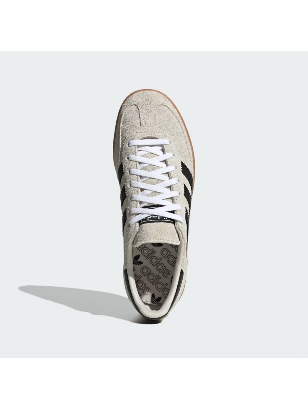 Adidas Handball Spezial Womens 7.5 8 NEW NIB Alumina / Core Black / Cloud White - Picture 2 of 13